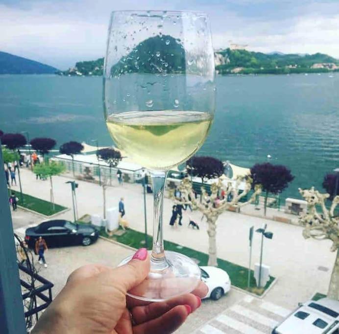 Babalu Con Vista Lago Arona Exterior foto